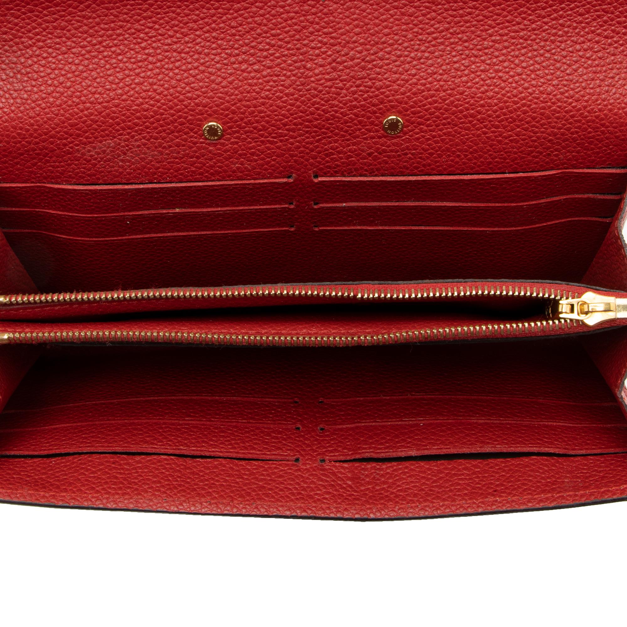 Louis Vuitton Monogram Canvas Pallas Wallet (SHF-22270)