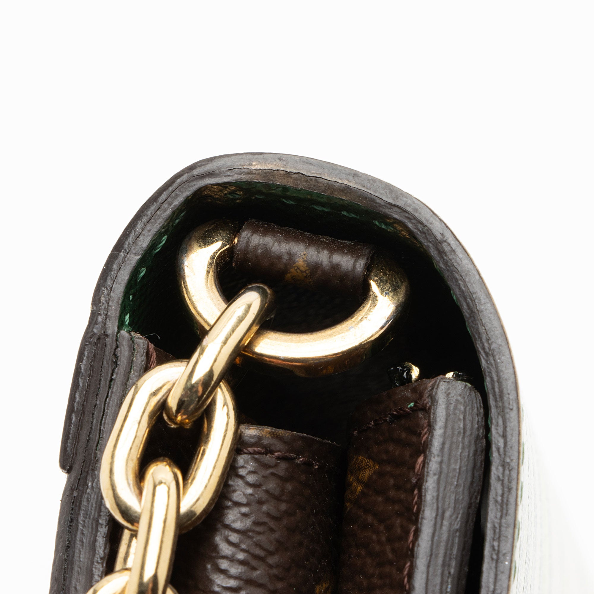 Louis Vuitton Monogram Canvas Palm Twist Chain Wallet