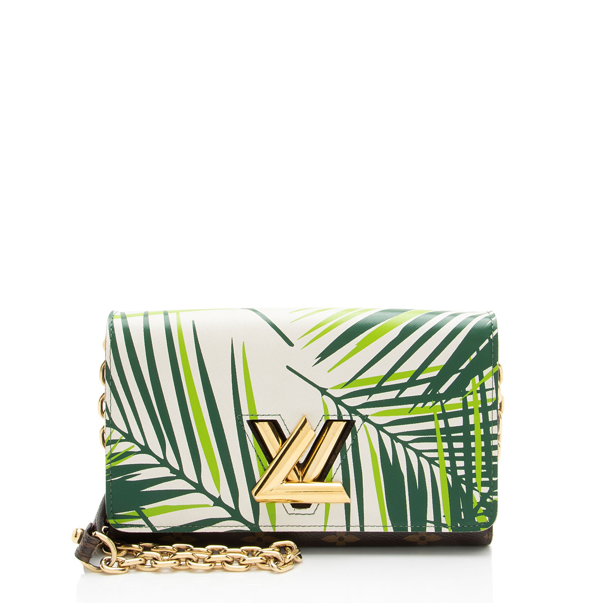 Louis Vuitton Monogram Canvas Palm Twist Chain Wallet
