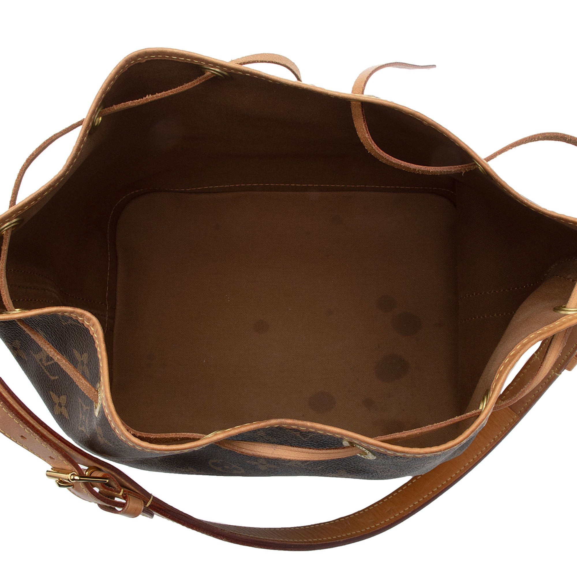 Louis Vuitton Monogram Canvas Petit Noe NM Shoulder Bag (SHF-HV55K0)