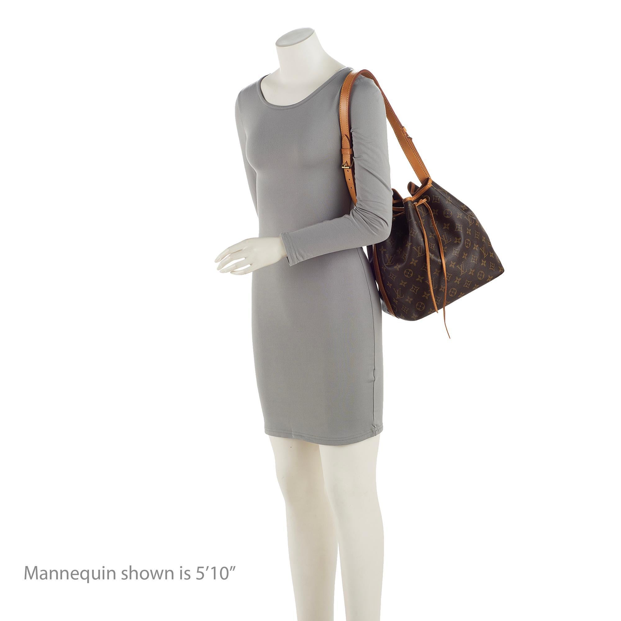 Louis Vuitton Vintage Monogram Canvas Petit Noe Shoulder Bag (SHF-11p5e9)