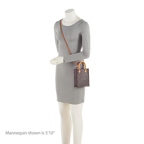 Louis Vuitton Monogram Canvas Petit Sac Plat Shoulder Bag (SHF-K9Hgyy)