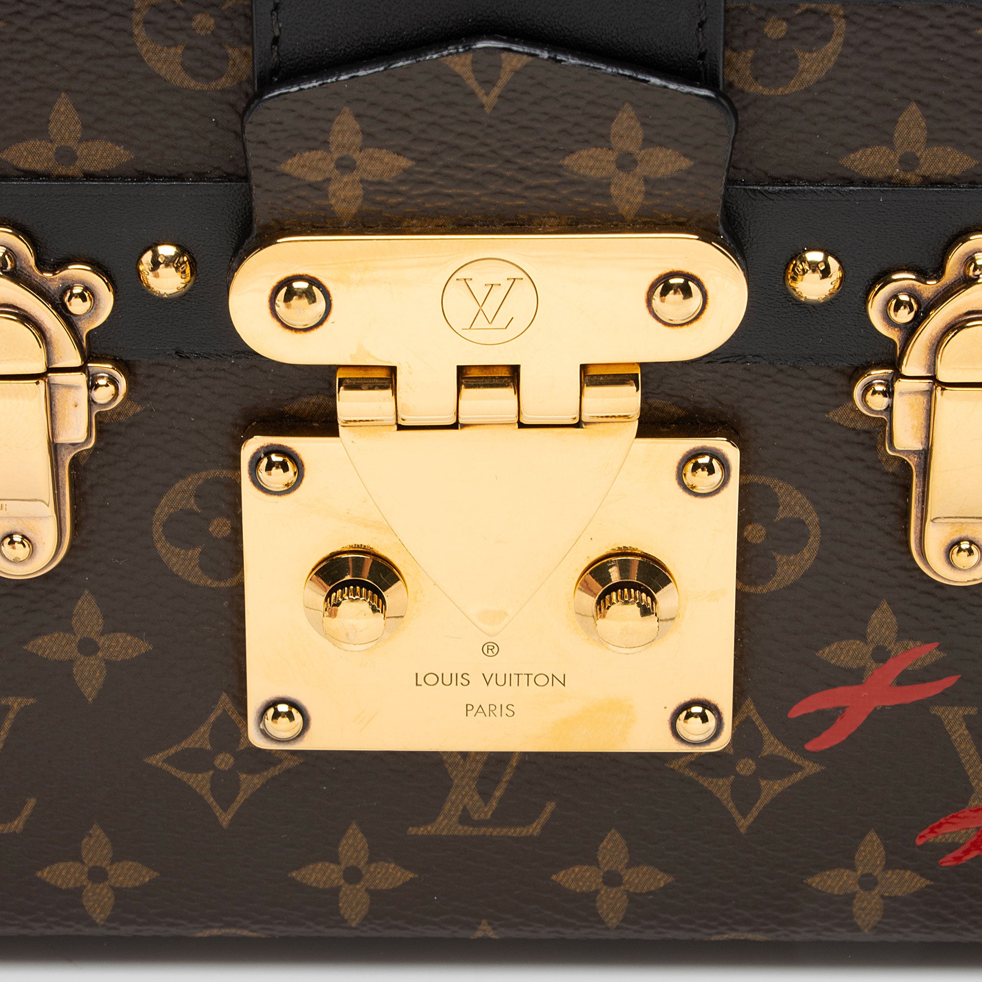 Louis Vuitton Monogram Canvas Petite Malle Bag (SHF-m9MtFU)