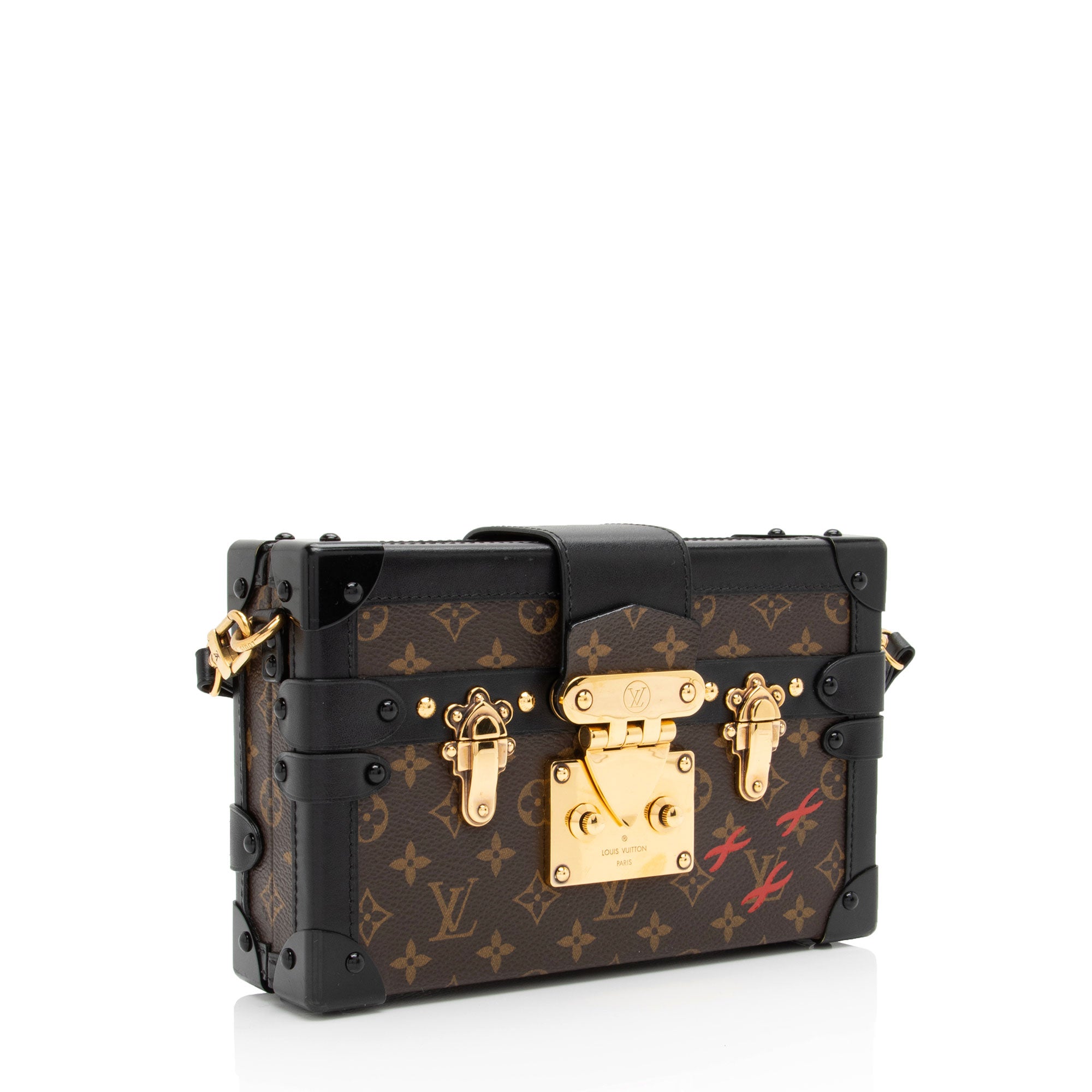 Louis Vuitton Monogram Canvas Petite Malle Bag (SHF-m9MtFU)