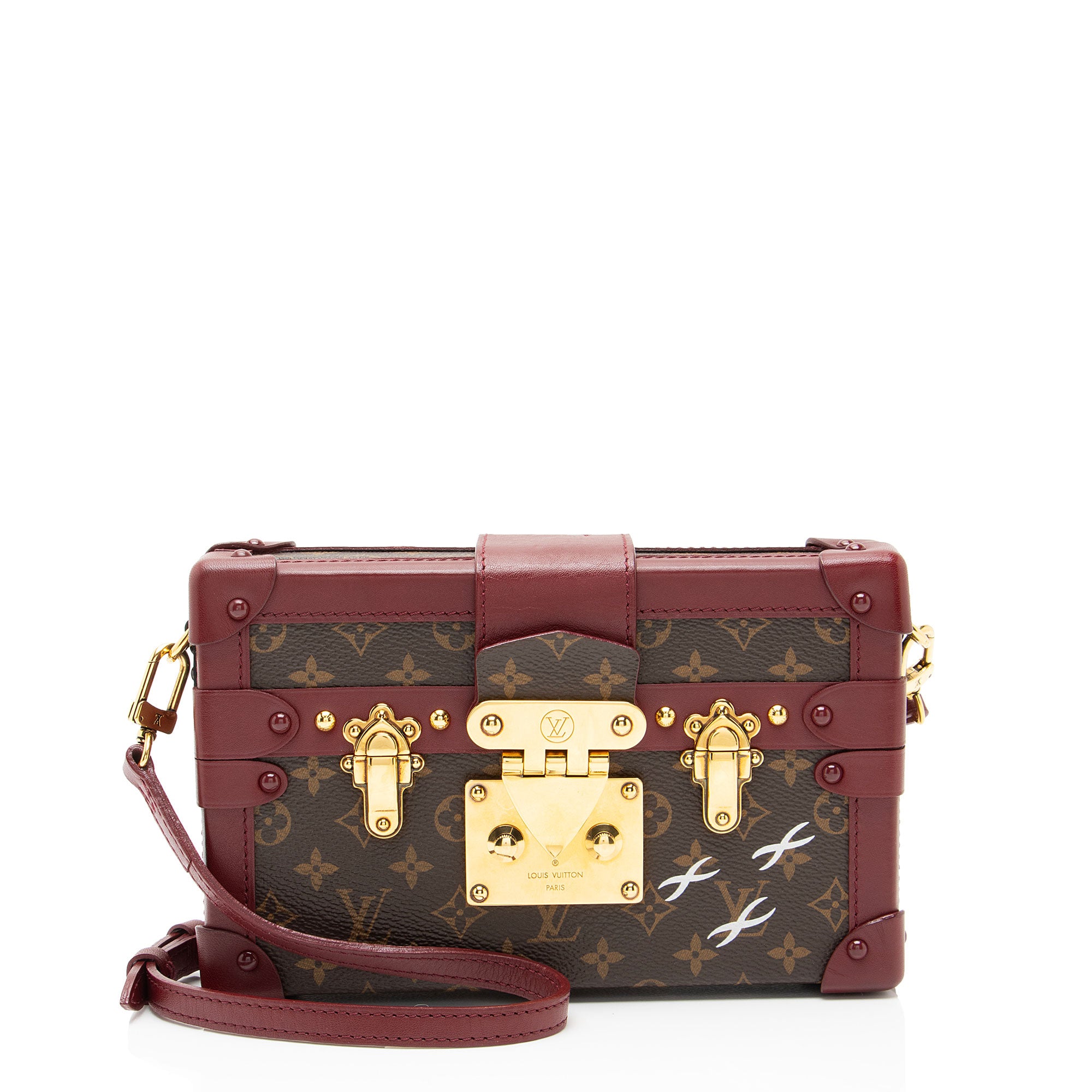 Louis Vuitton Monogram Canvas Petite Malle Bag