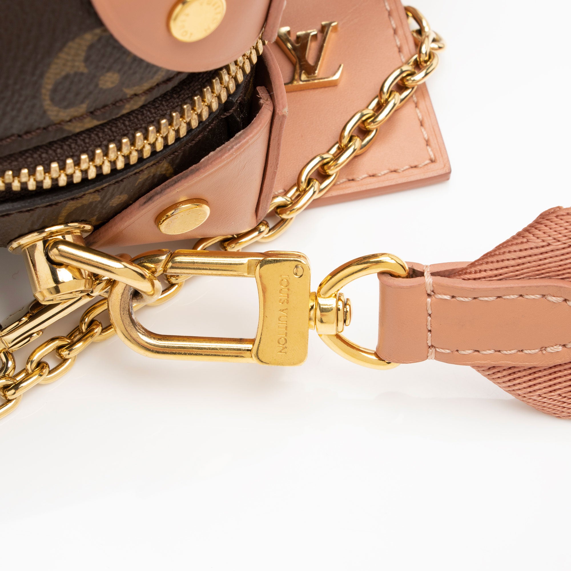 Louis Vuitton Monogram Canvas Petite Malle Souple Satchel (SHF-O504Pc)