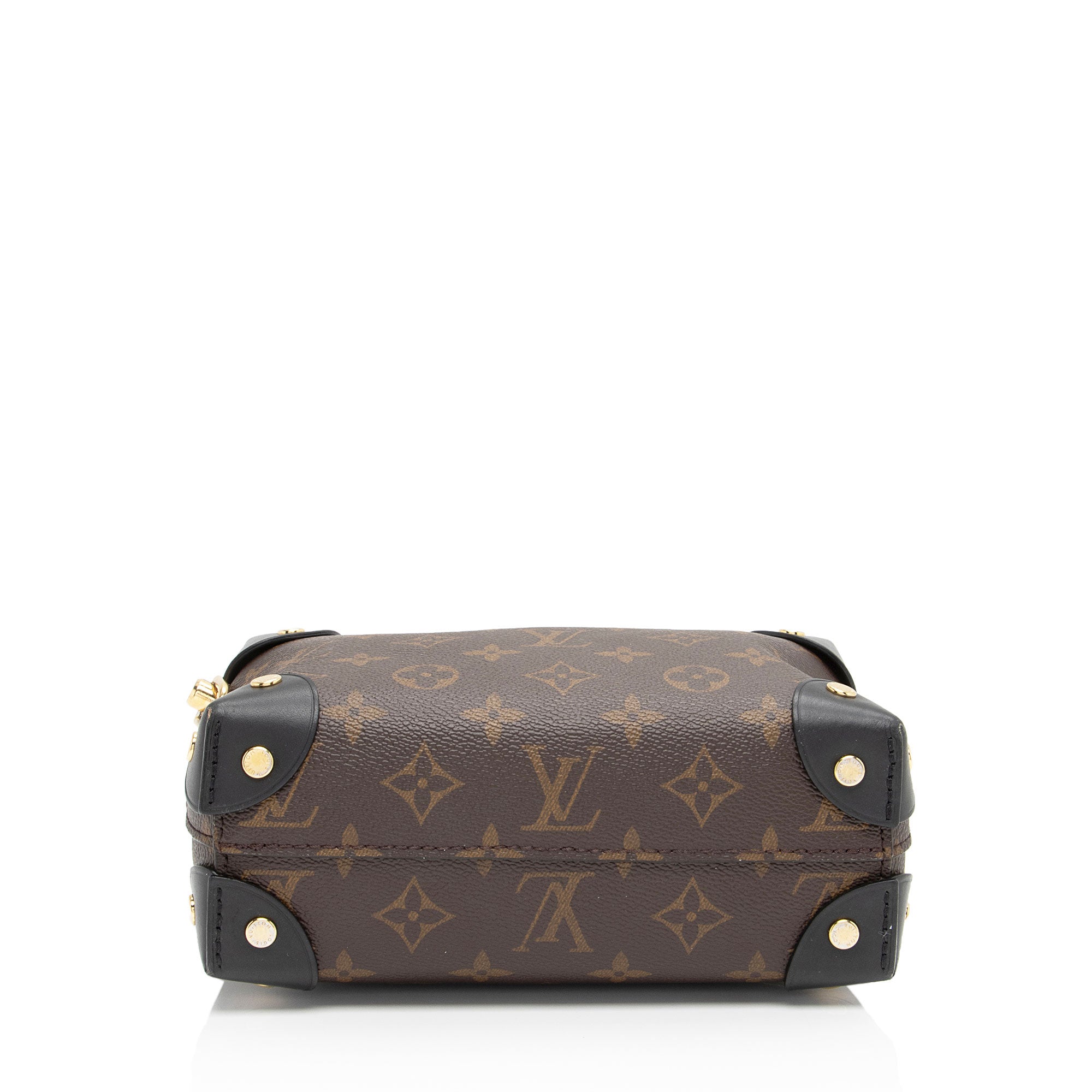 Louis Vuitton Monogram Canvas Petite Malle Souple Satchel (SHF-UveJUa)