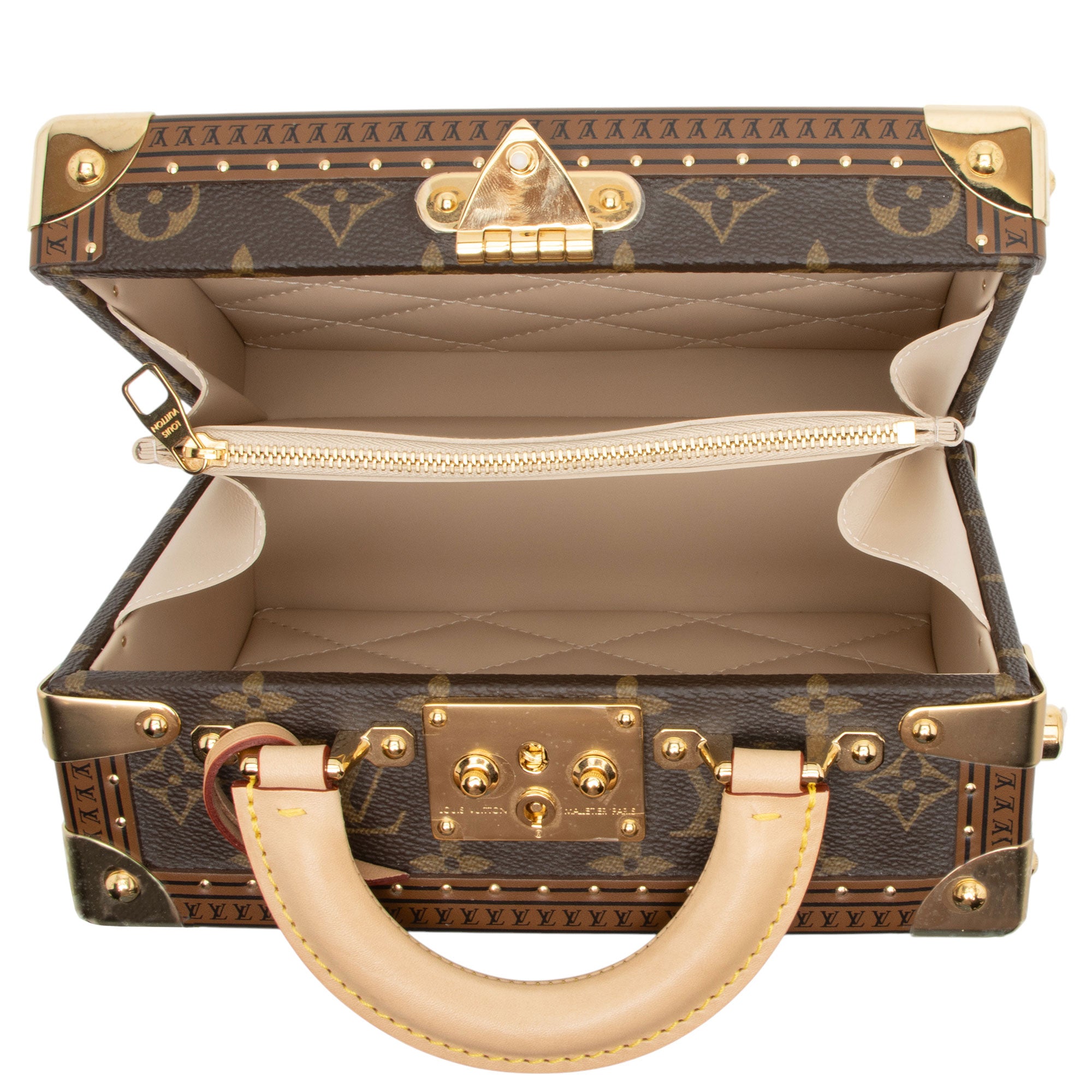 Louis Vuitton Monogram Canvas Petite Valise Top Handle