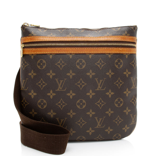 Louis Vuitton Monogram Canvas Pochette Bosphore Messenger Bag (SHF-GyD1MJ)