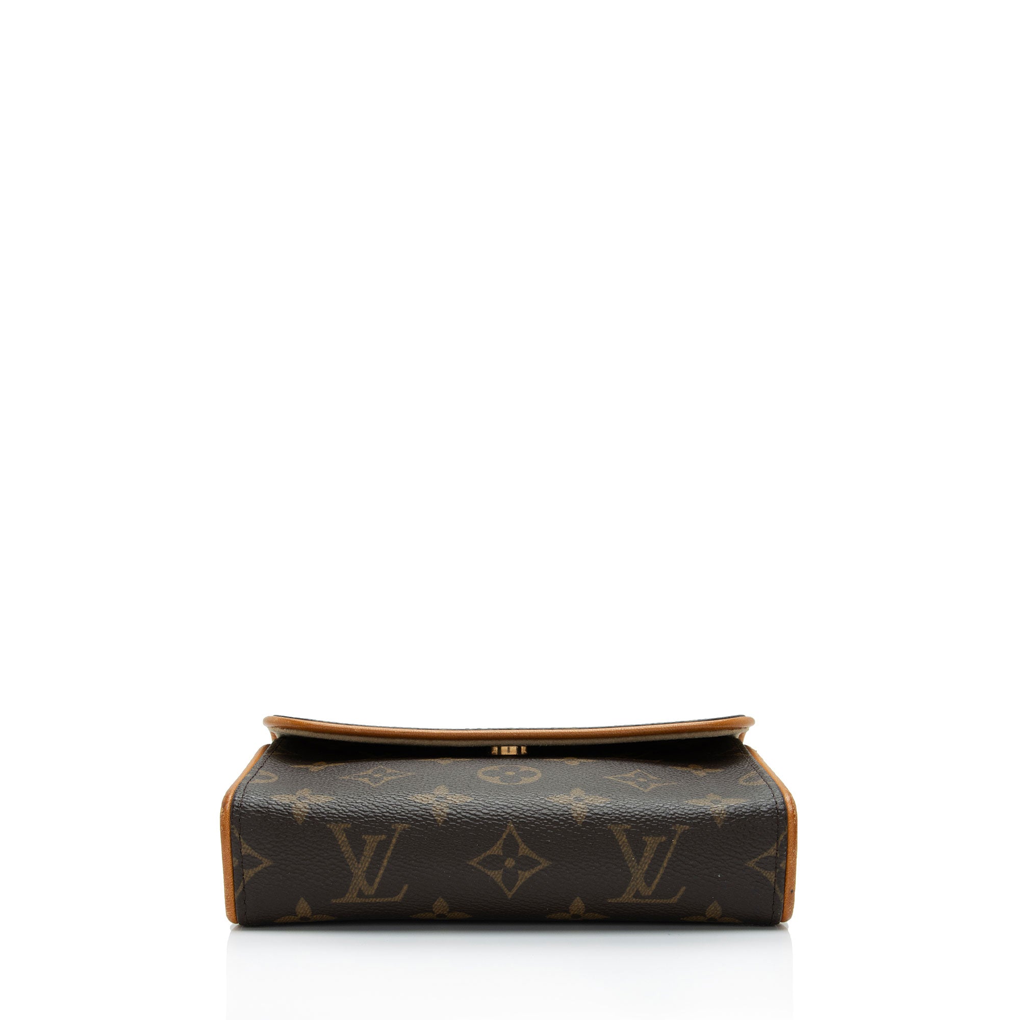 Louis Vuitton Monogram Canvas Pochette Florentine Small Belt Bag (SHF-9aCUhN)