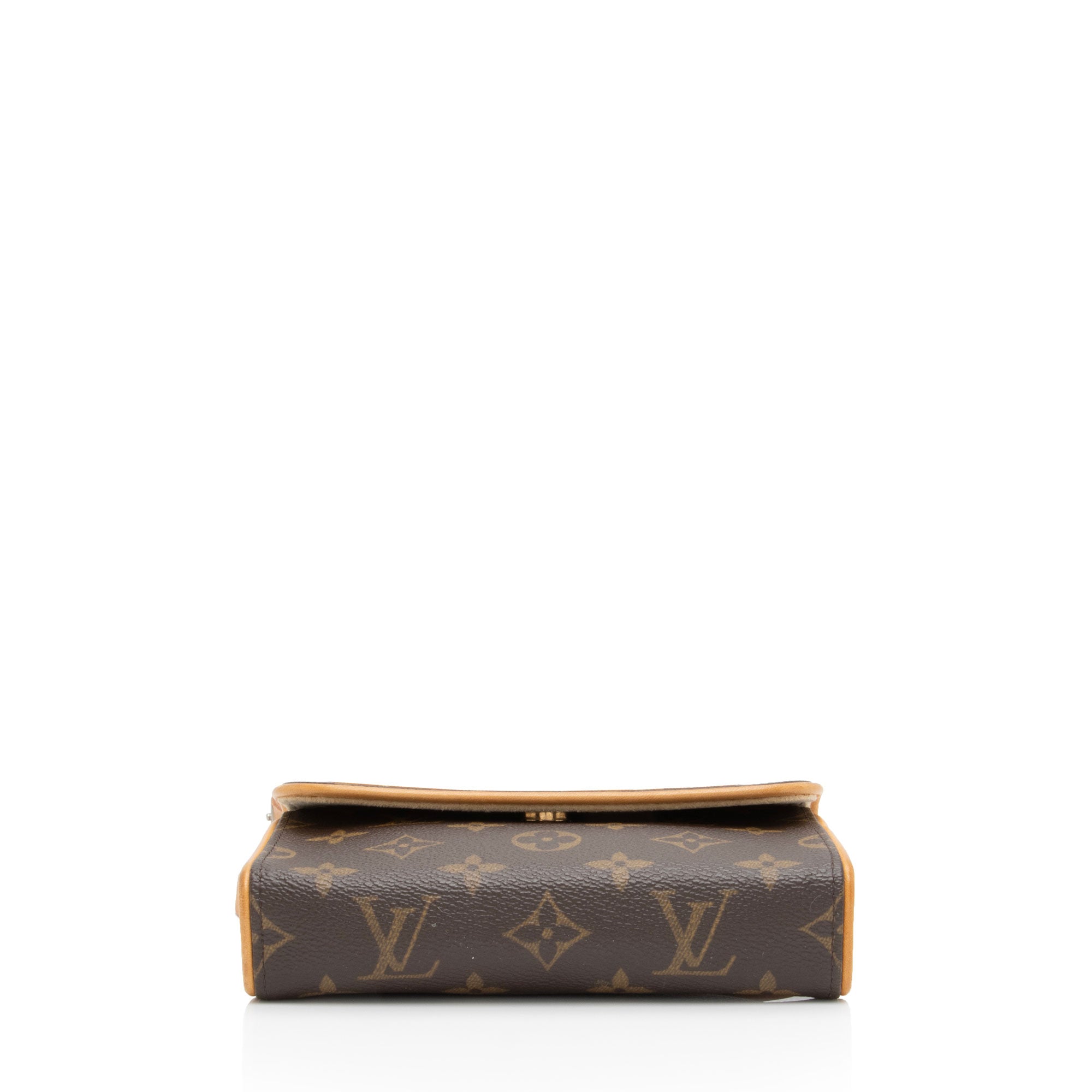 Louis Vuitton Monogram Canvas Pochette Florentine Small Belt Bag (SHF-iqnY6U)