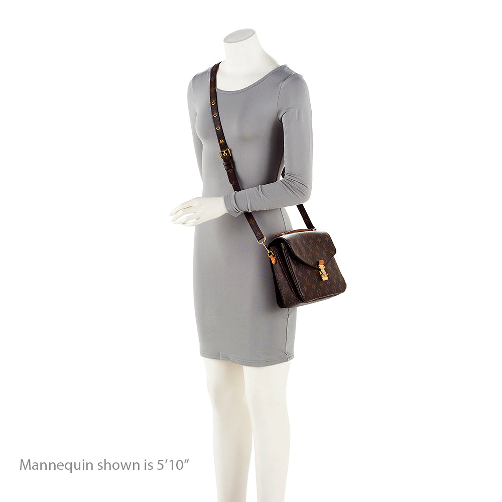 Louis Vuitton Monogram Canvas Pochette Metis Shoulder Bag (SHF-qI76Nd)