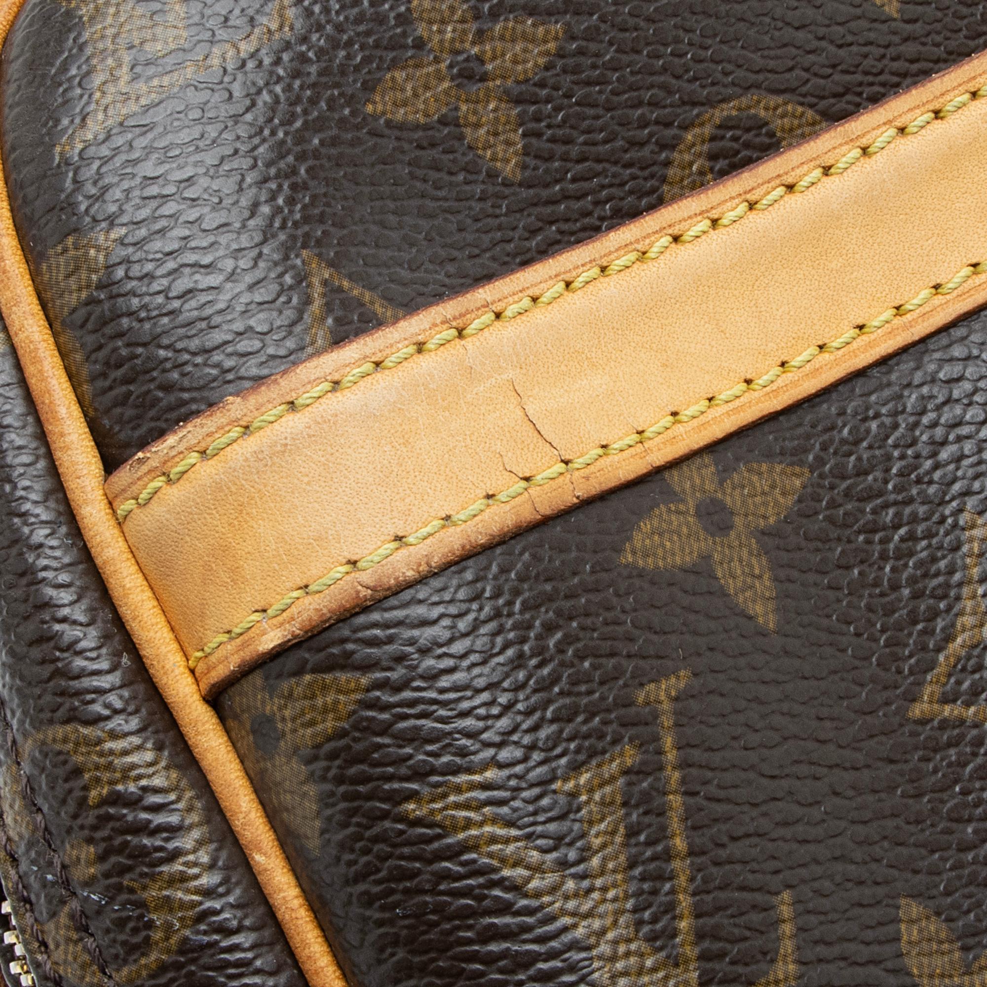 Louis Vuitton Monogram Canvas Reporter PM Messenger Bag (SHF-23169)