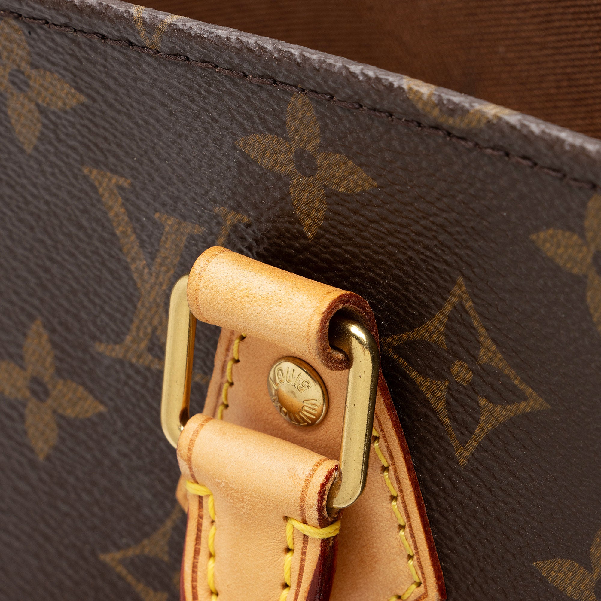Louis Vuitton Monogram Canvas Sac Plat PM Tote (SHF-EF0Nmw)