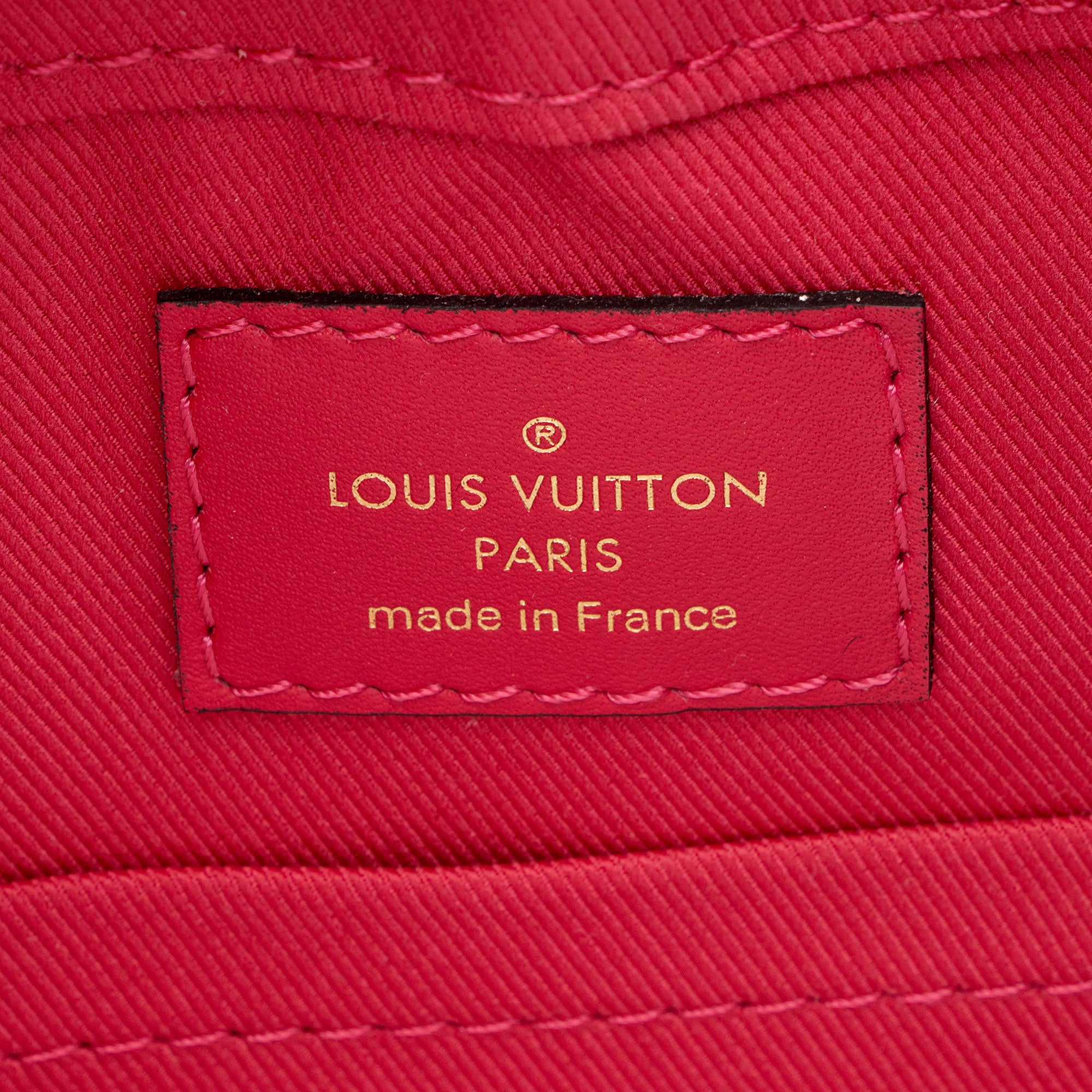 Louis Vuitton Monogram Canvas Saintonge Shoulder Bag