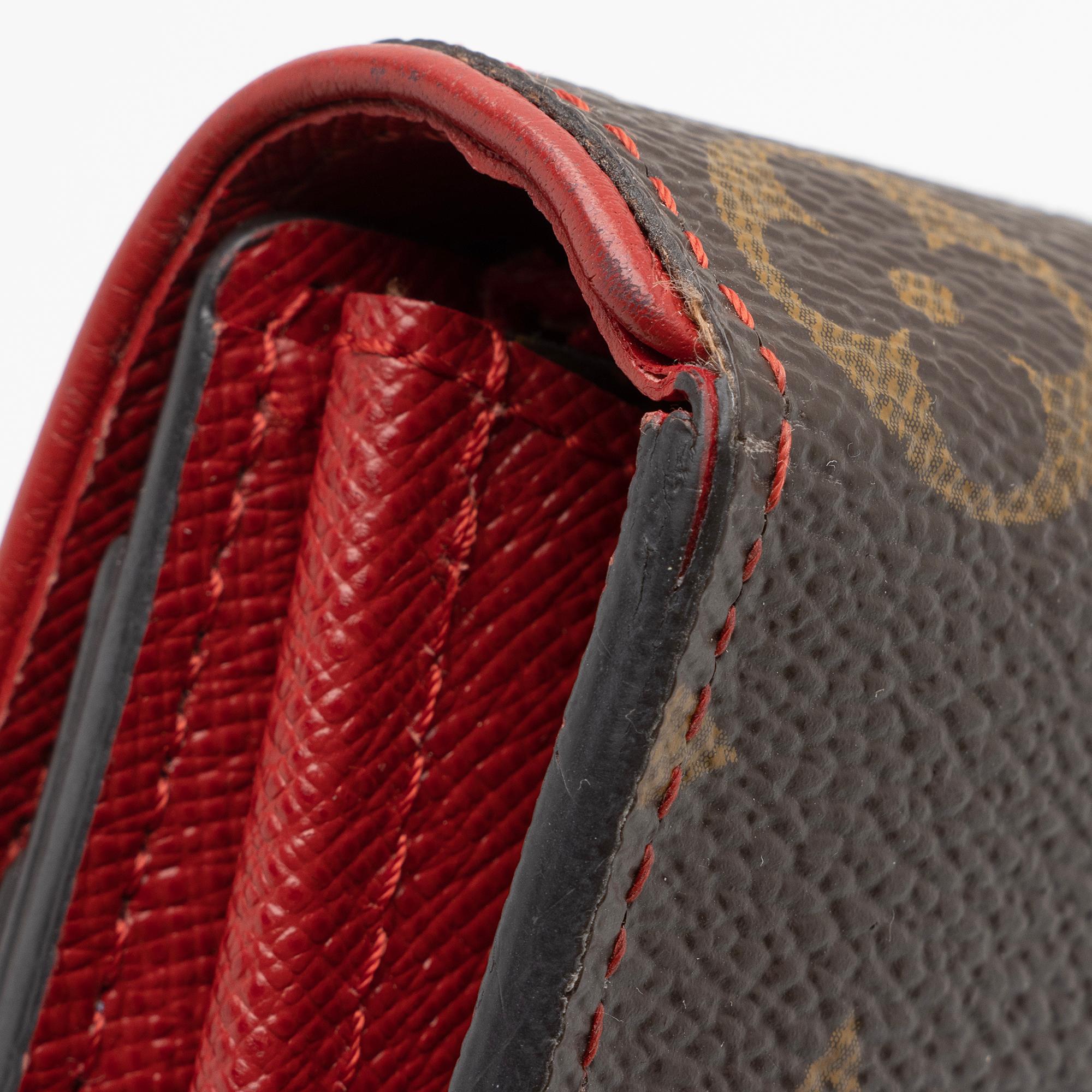 Louis Vuitton Monogram Canvas Sarah Retiro Wallet (SHF-VGJetS)