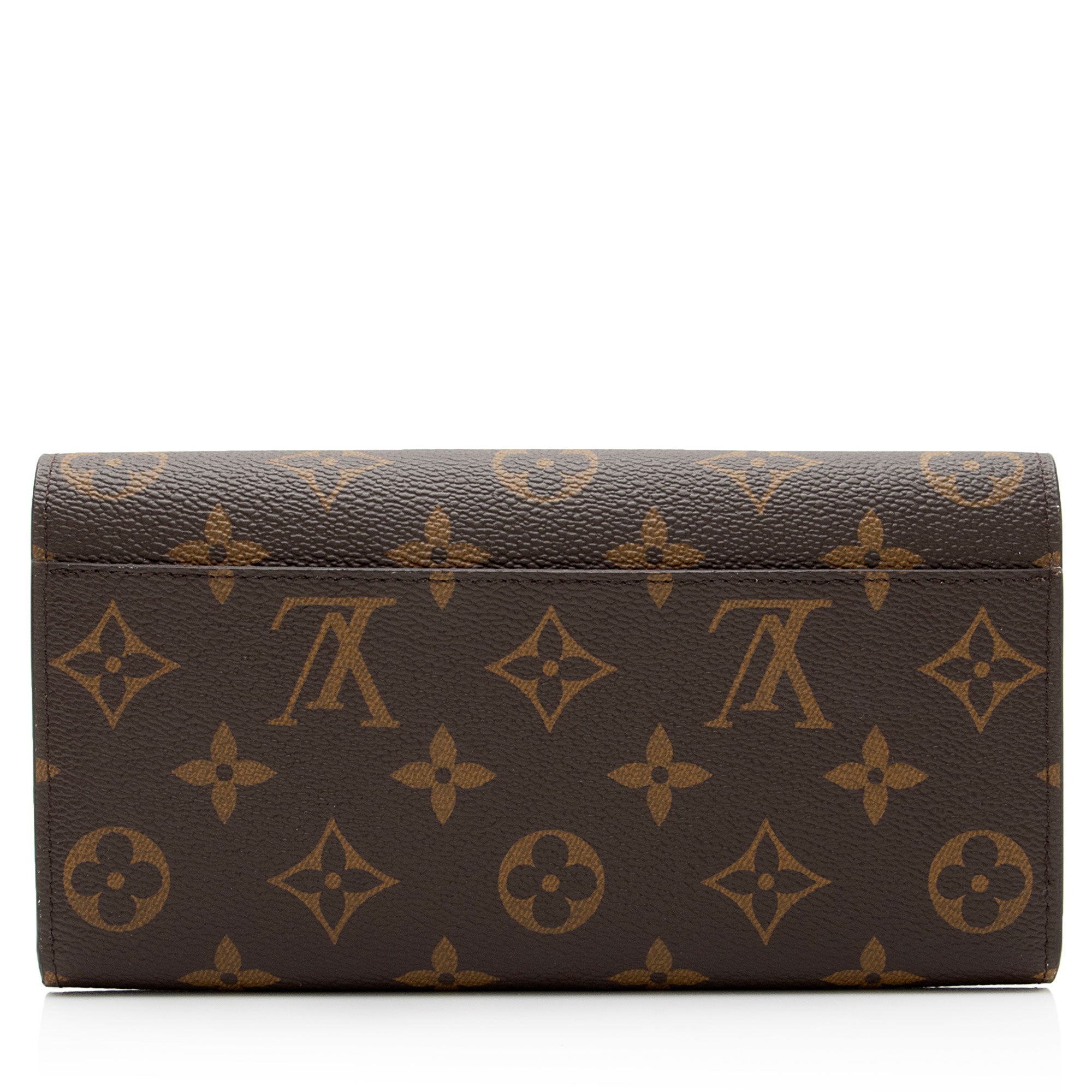 Louis Vuitton Monogram Canvas Sarah Wallet (SHF-6H5ZIo)