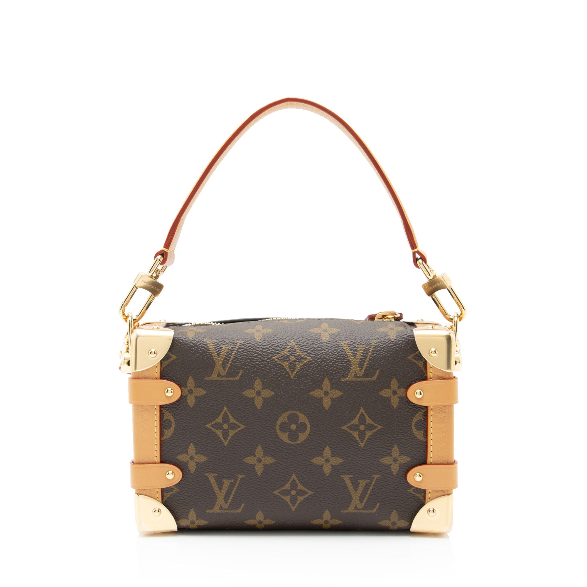 Louis Vuitton Monogram Canvas Side Trunk PM Shoulder Bag