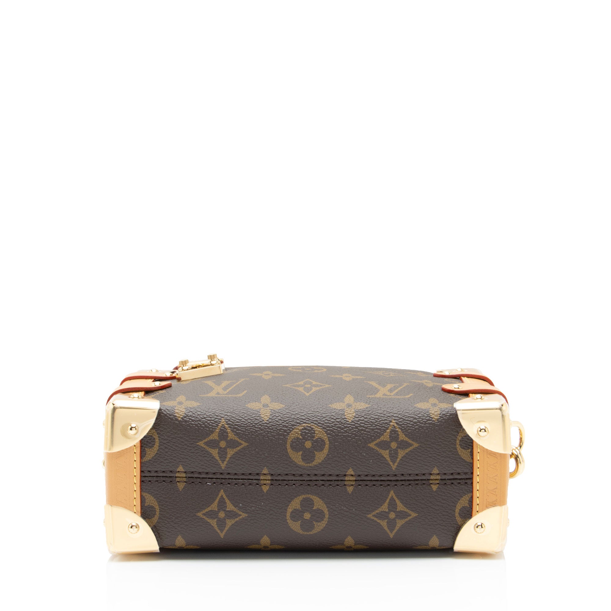 Louis Vuitton Monogram Canvas Side Trunk PM Shoulder Bag