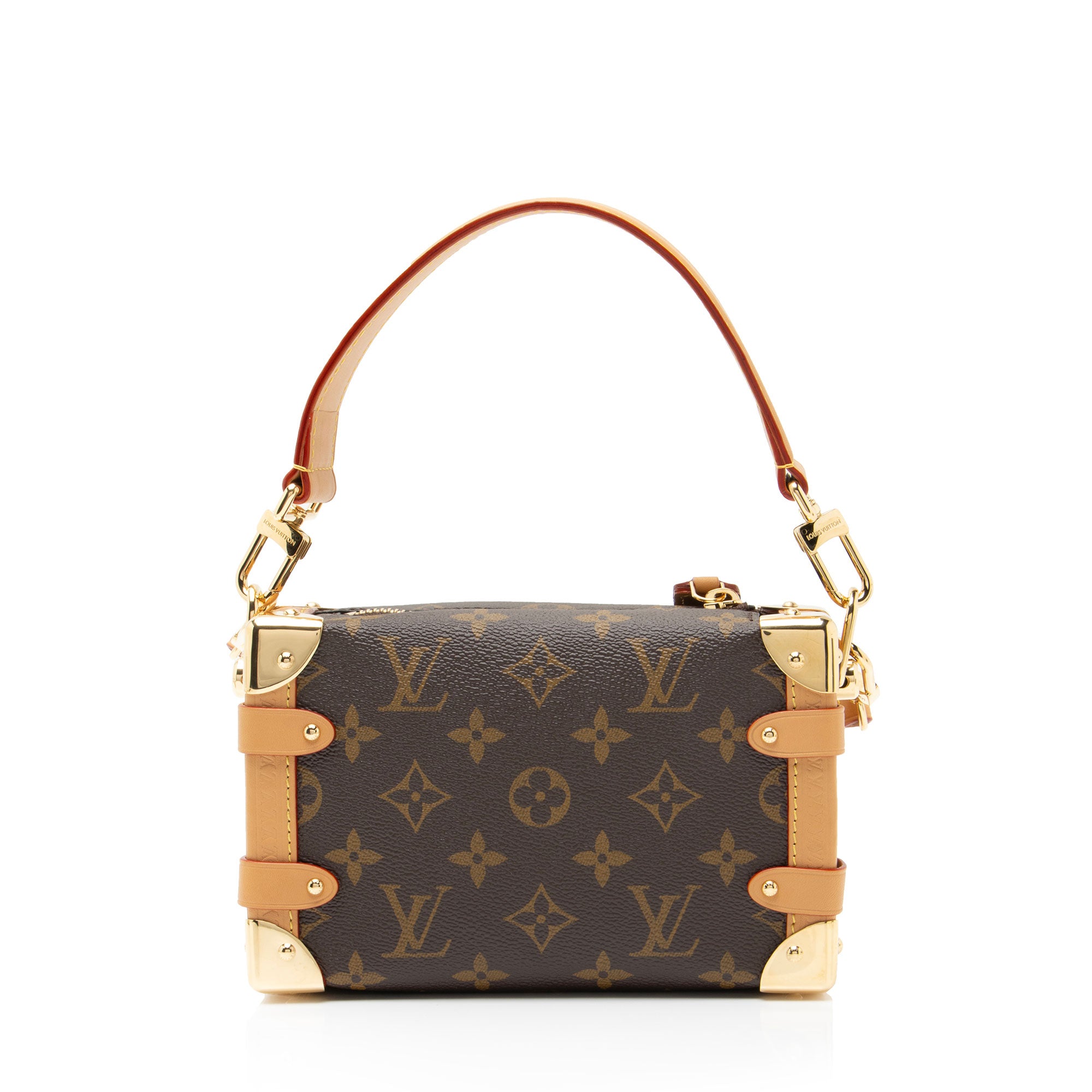 Louis Vuitton Monogram Canvas Side Trunk PM Shoulder Bag