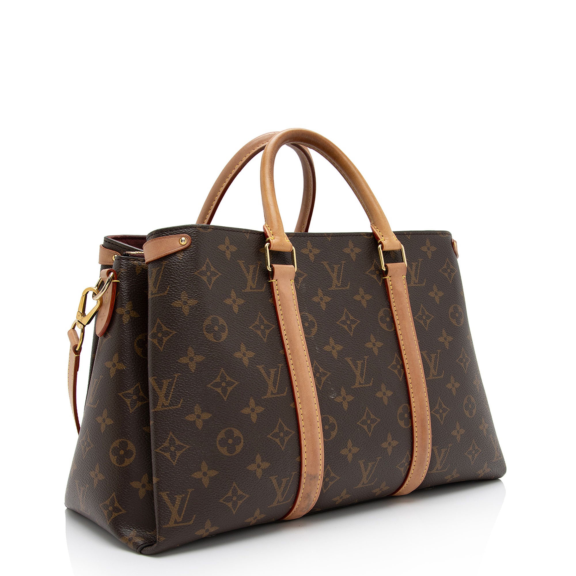 Louis Vuitton Monogram Canvas Soufflot MM Satchel (SHF-dGltnw)