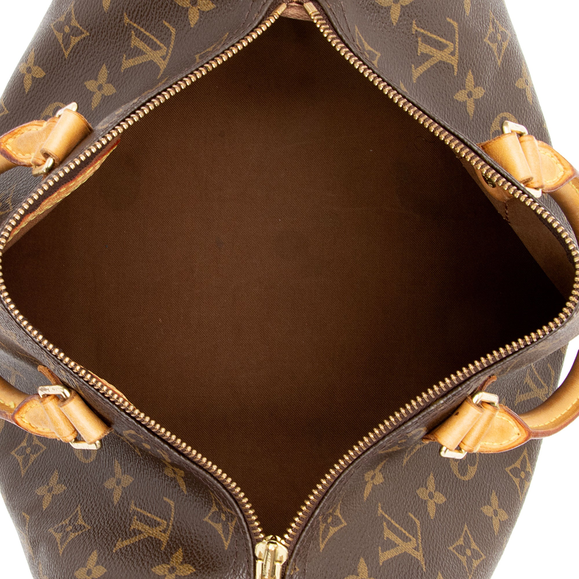 Louis Vuitton Monogram Canvas Speedy 30 Satchel (SHF-0xkjXO)