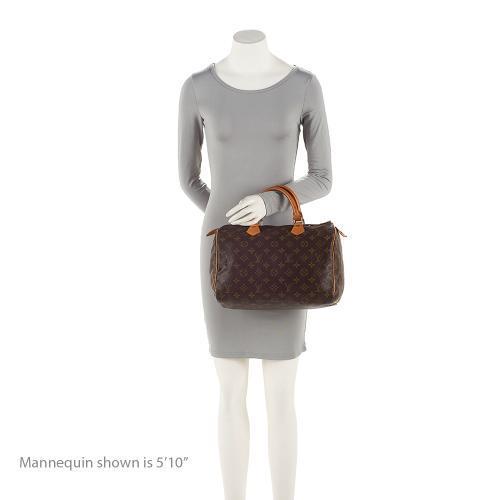 Louis Vuitton Monogram Canvas Speedy 30 Satchel (SHF-0xkjXO)