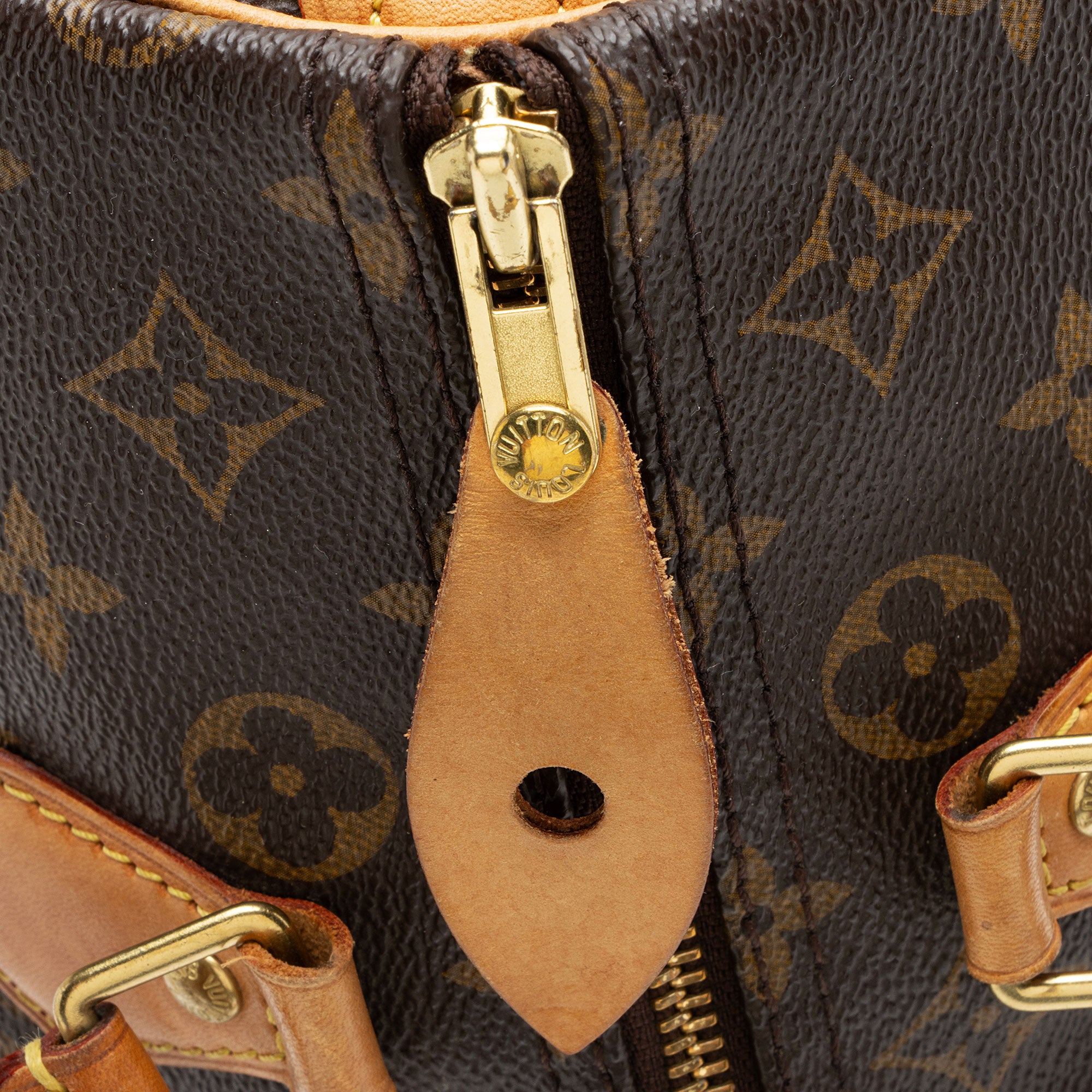 Louis Vuitton Monogram Canvas Speedy 30 Satchel