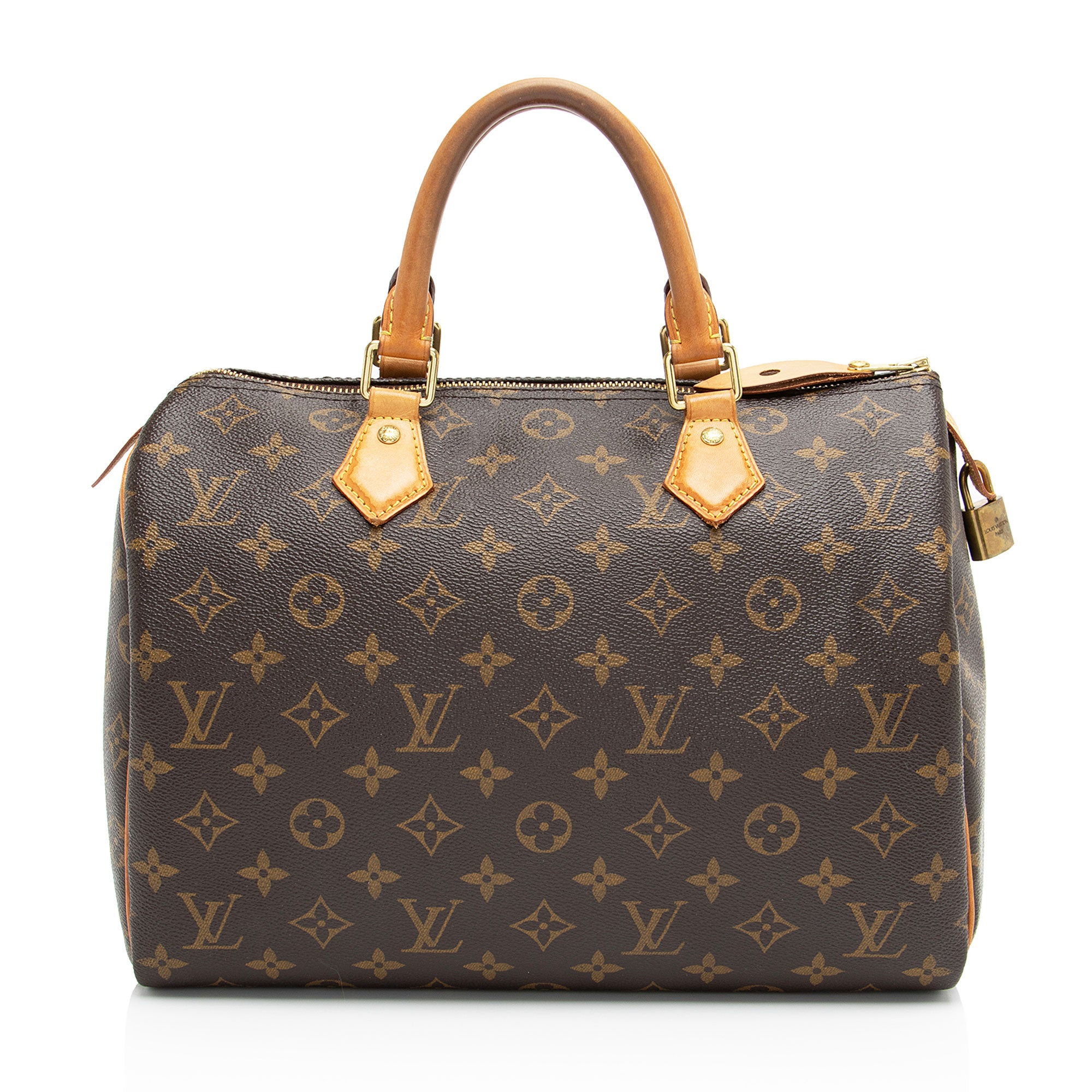 Louis Vuitton Monogram Canvas Speedy 30 Satchel