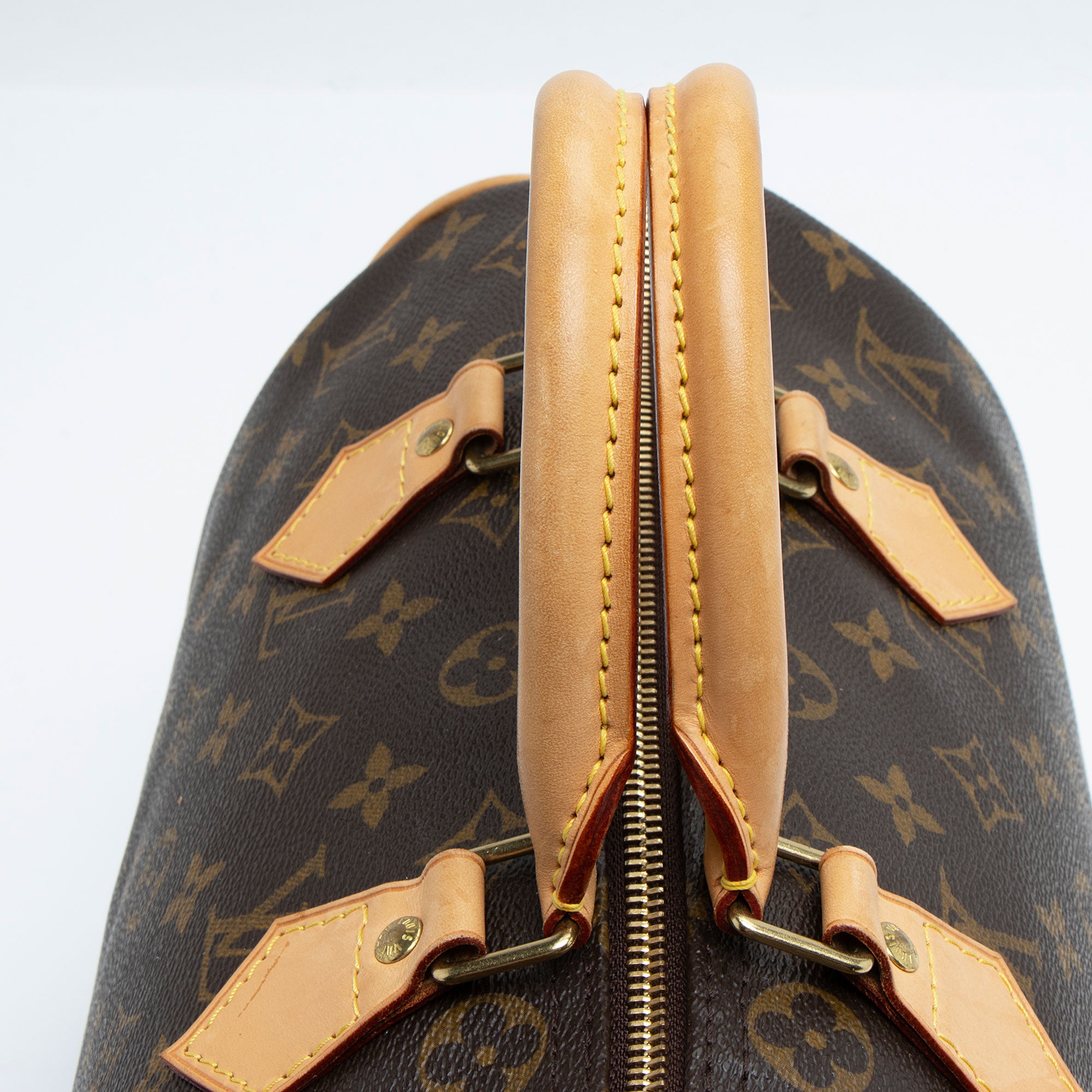 Louis Vuitton Monogram Canvas Speedy 30 Satchel