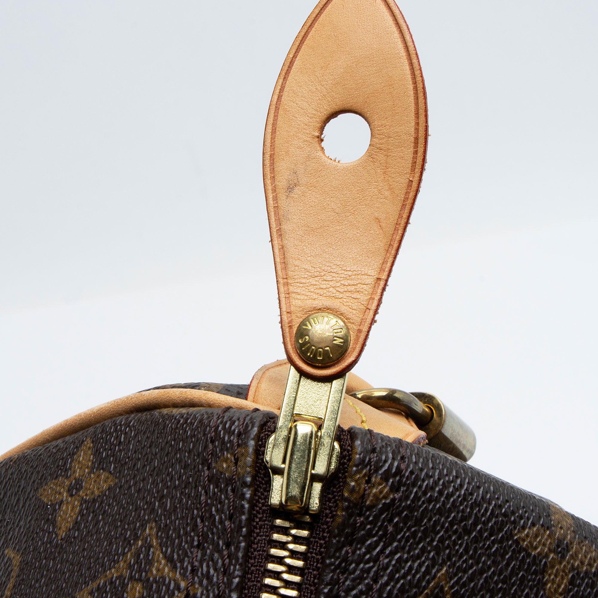 Louis Vuitton Monogram Canvas Speedy 30 Satchel