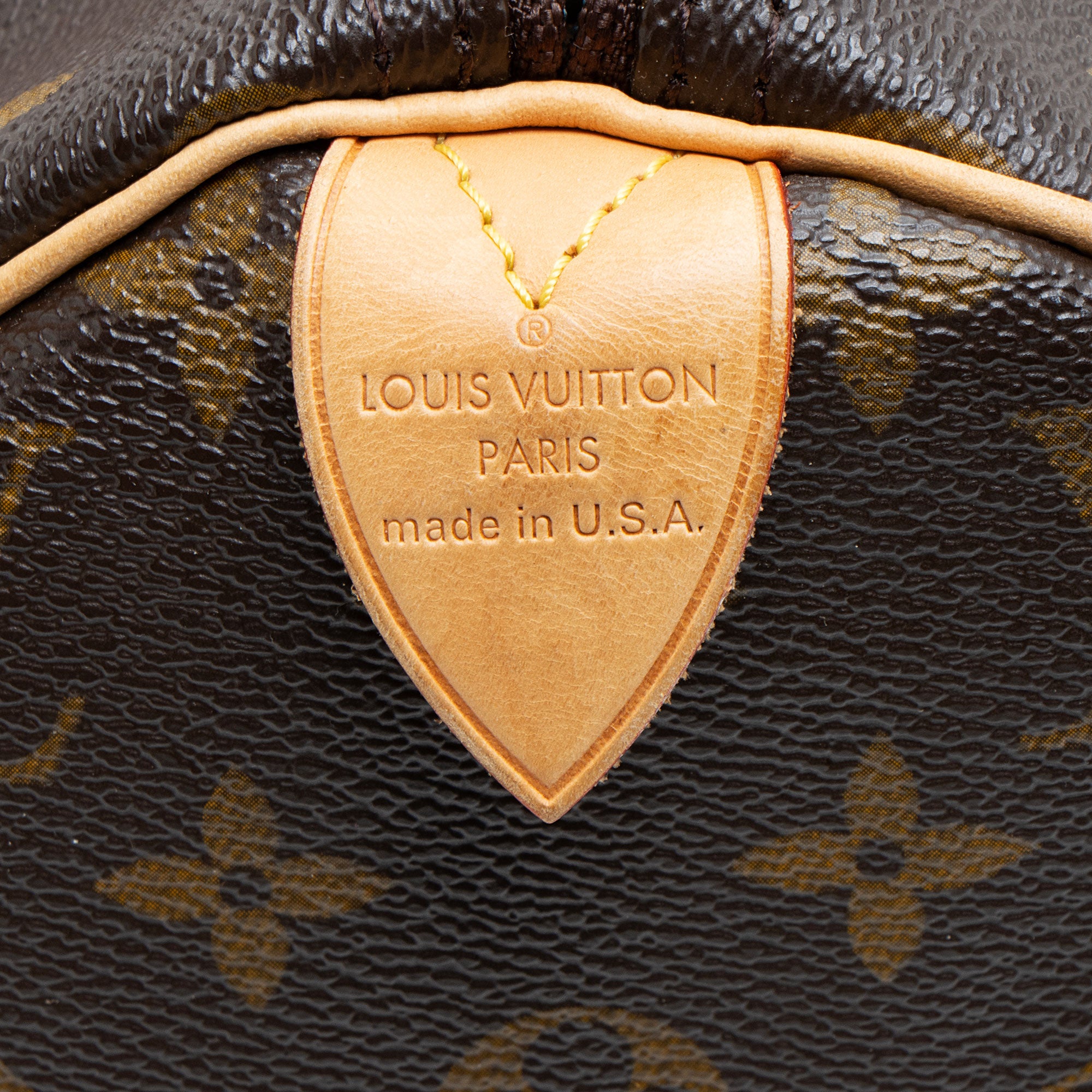 Louis Vuitton Monogram Canvas Speedy 30 Satchel
