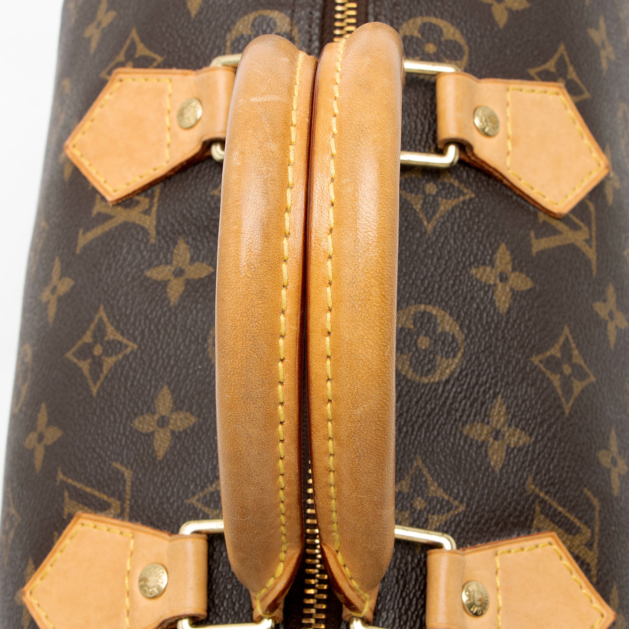 Louis Vuitton Monogram Canvas Speedy 30 Satchel
