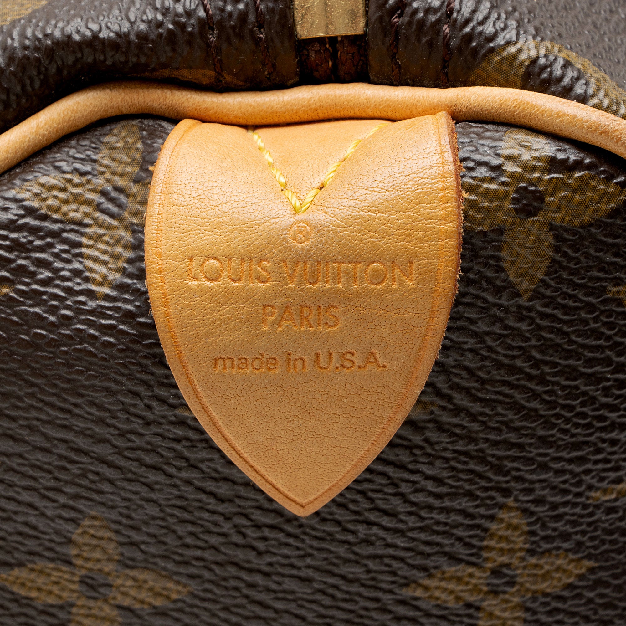 Louis Vuitton Monogram Canvas Speedy 30 Satchel