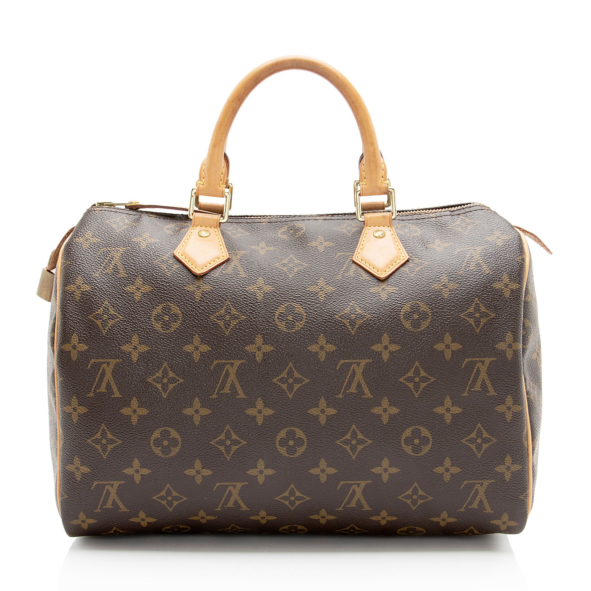 Louis Vuitton Monogram Canvas Speedy 30 Satchel