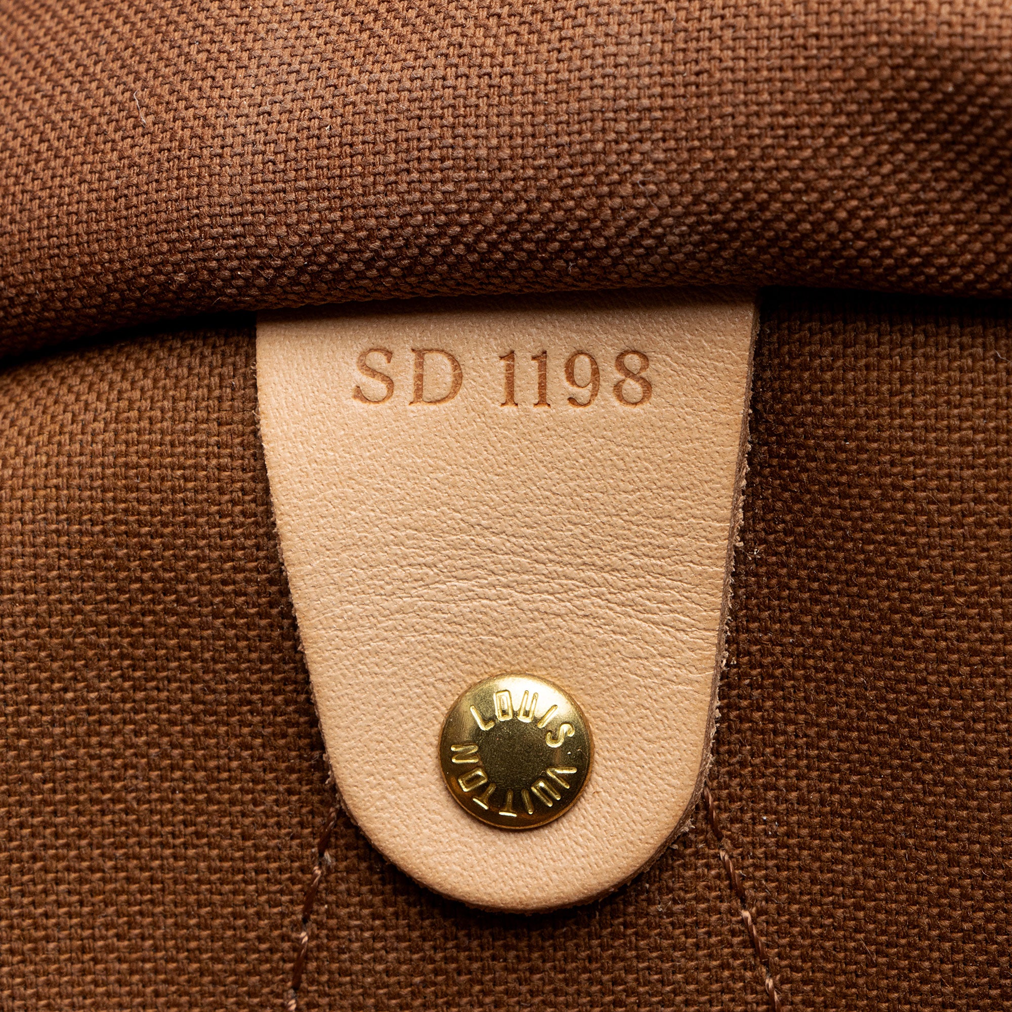 Louis Vuitton Monogram Canvas Speedy 30 Satchel