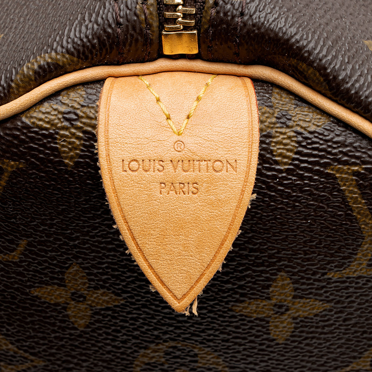 Louis Vuitton Monogram Canvas Speedy 30 Satchel
