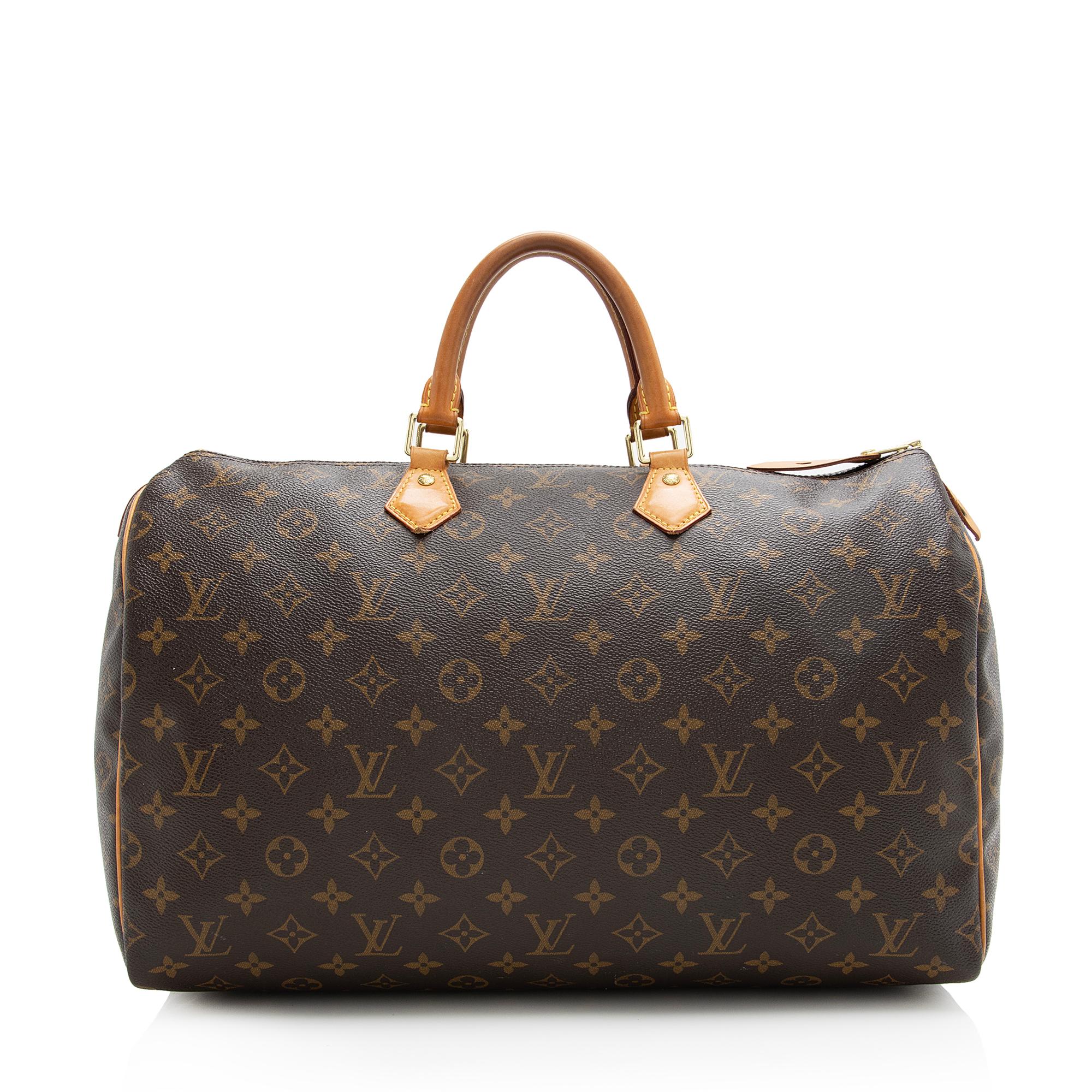 Louis Vuitton Monogram Canvas Speedy 40 Satchel (SHF-22780)