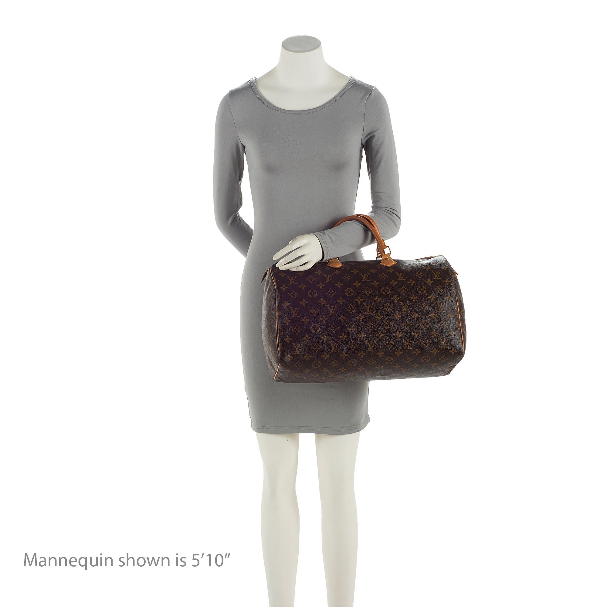 Louis Vuitton Monogram Canvas Speedy 40 Satchel (SHF-22780)