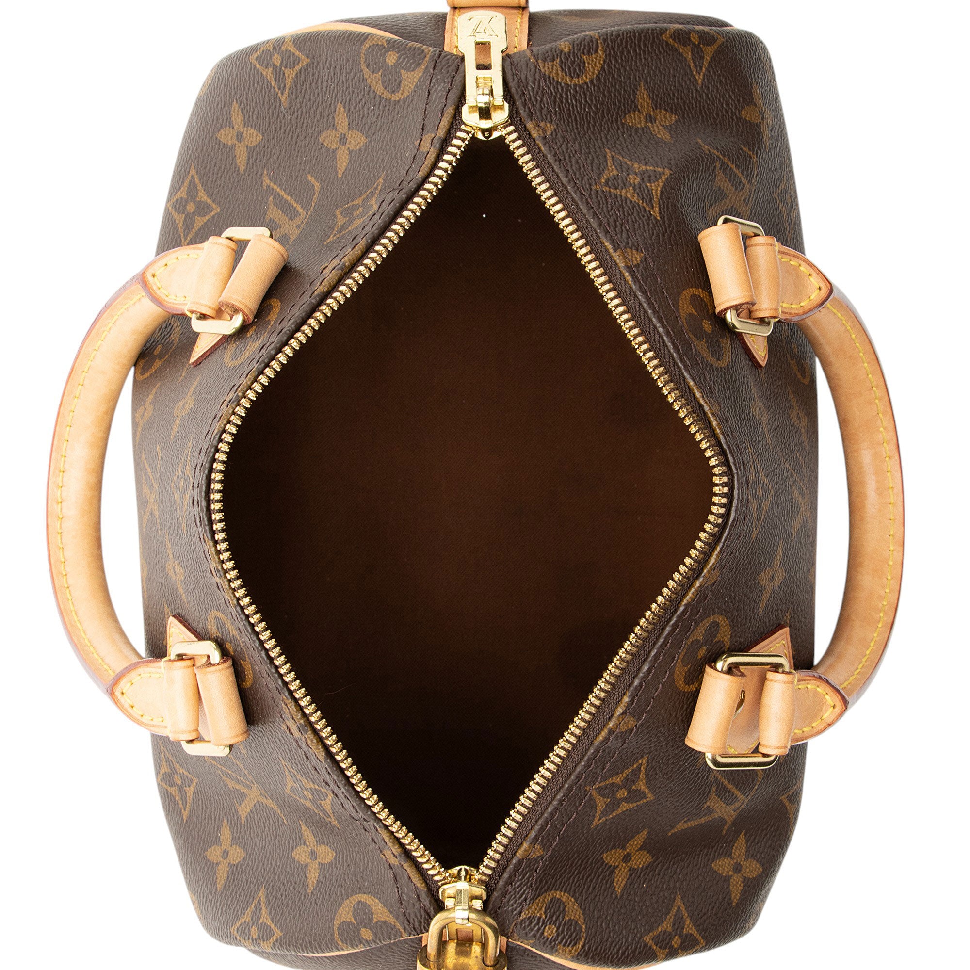 Louis Vuitton Monogram Canvas Speedy Bandouliere 25 Satchel