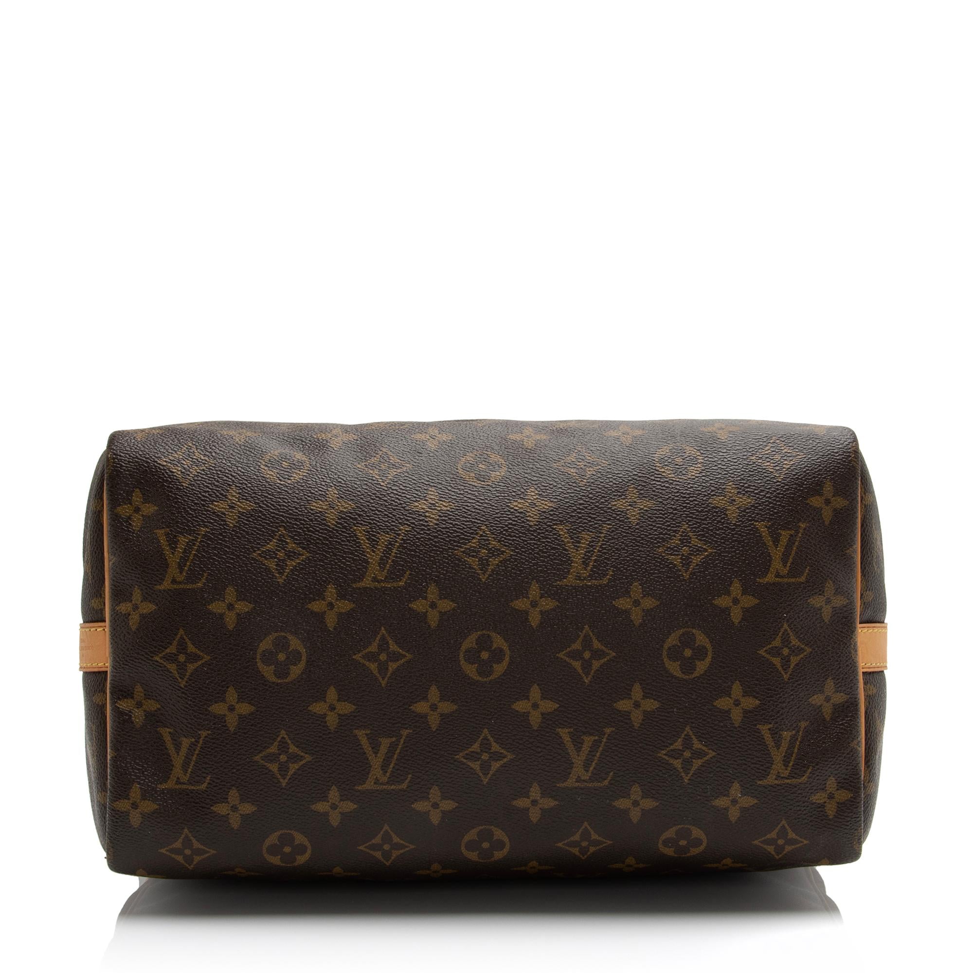 Louis Vuitton Monogram Canvas Speedy Bandouliere 30 Satchel (SHF-1ROIvf)