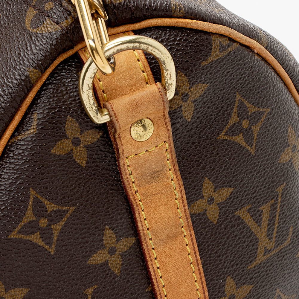 Louis Vuitton Monogram Canvas Speedy Bandouliere 35 Satchel (SHF-20549)