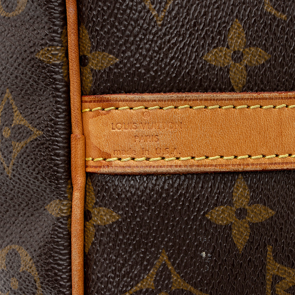 Louis Vuitton Monogram Canvas Speedy Bandouliere 35 Satchel (SHF-20549)