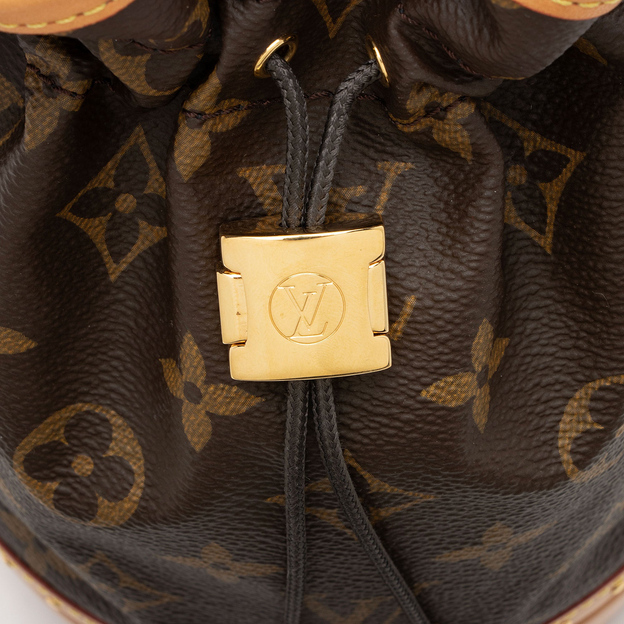 Louis Vuitton Monogram Canvas Studded Petite Noe Trunk Bag
