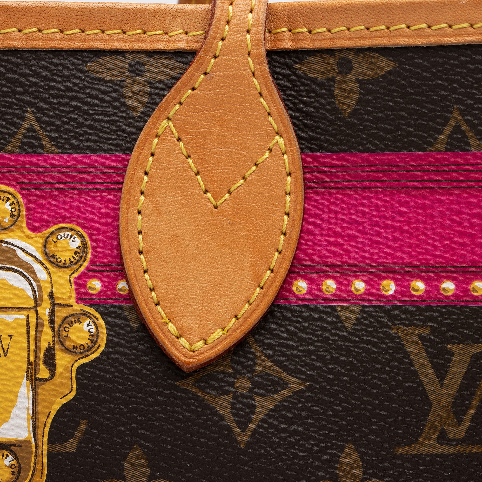 Louis Vuitton Monogram Canvas Summer Trunk Neverfull MM Tote (SHF-pNZbIg)