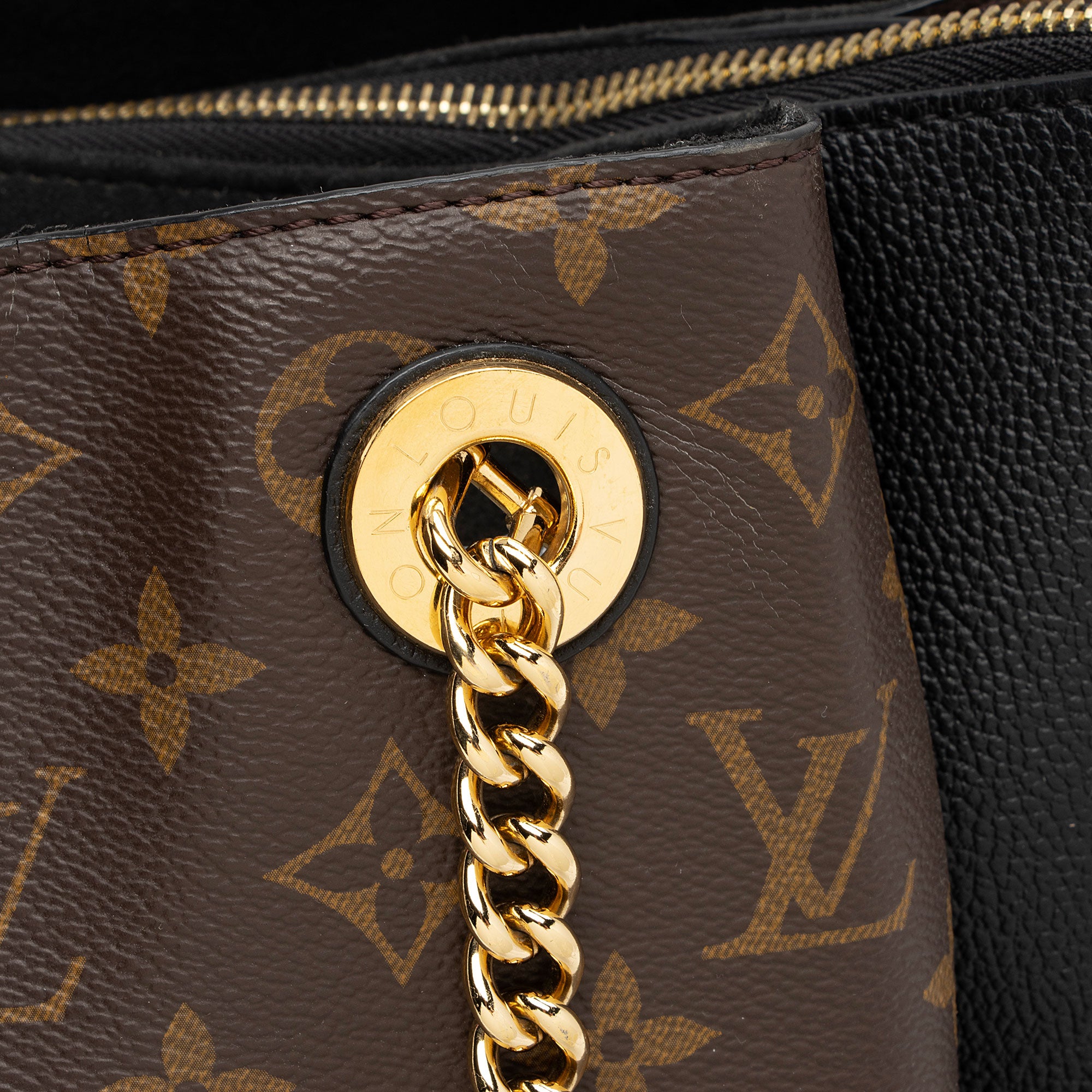 Louis Vuitton Monogram Canvas Surene MM Tote (SHF-rUnVUr)