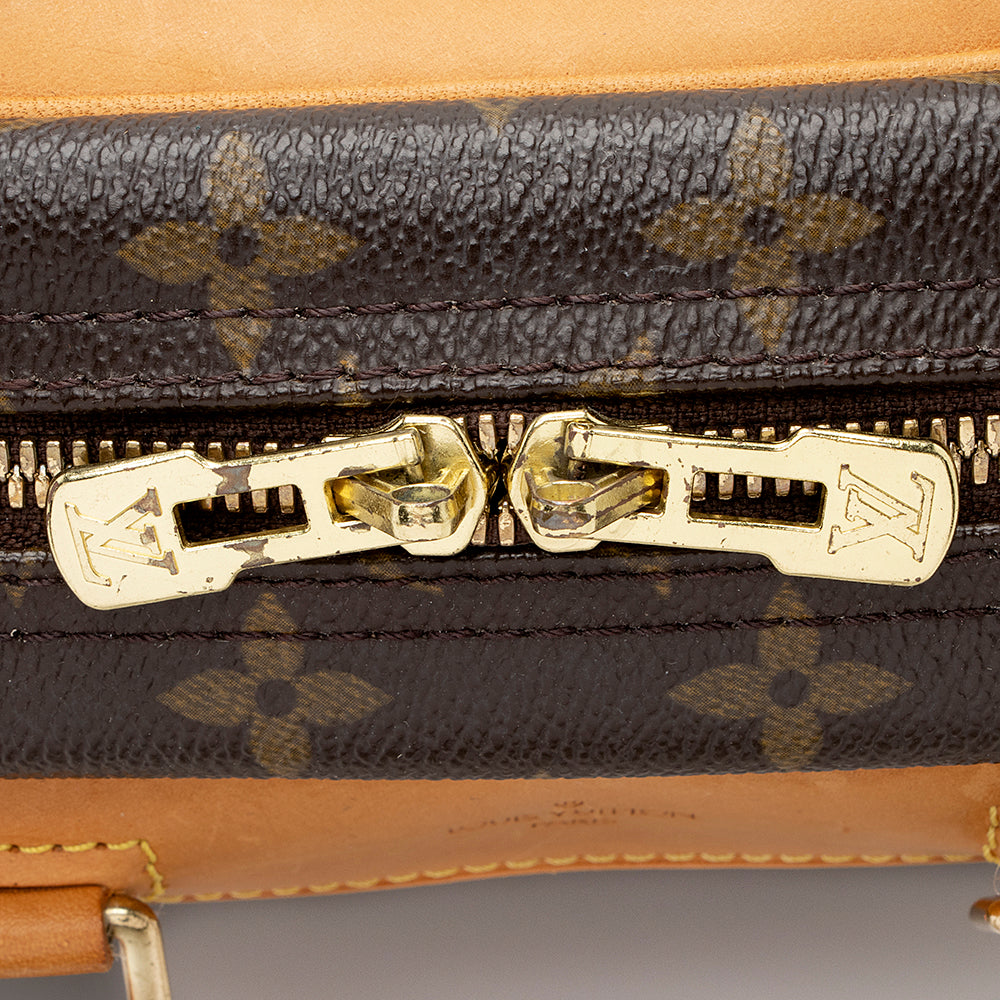 Louis Vuitton Monogram Canvas Trouville Satchel (SHF-21506)