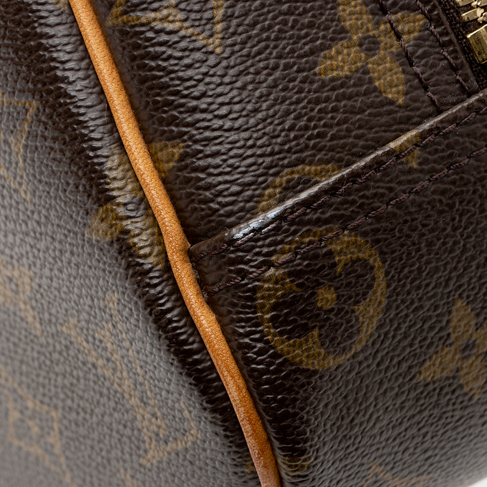 Louis Vuitton Monogram Canvas Trouville Satchel (SHF-21506)