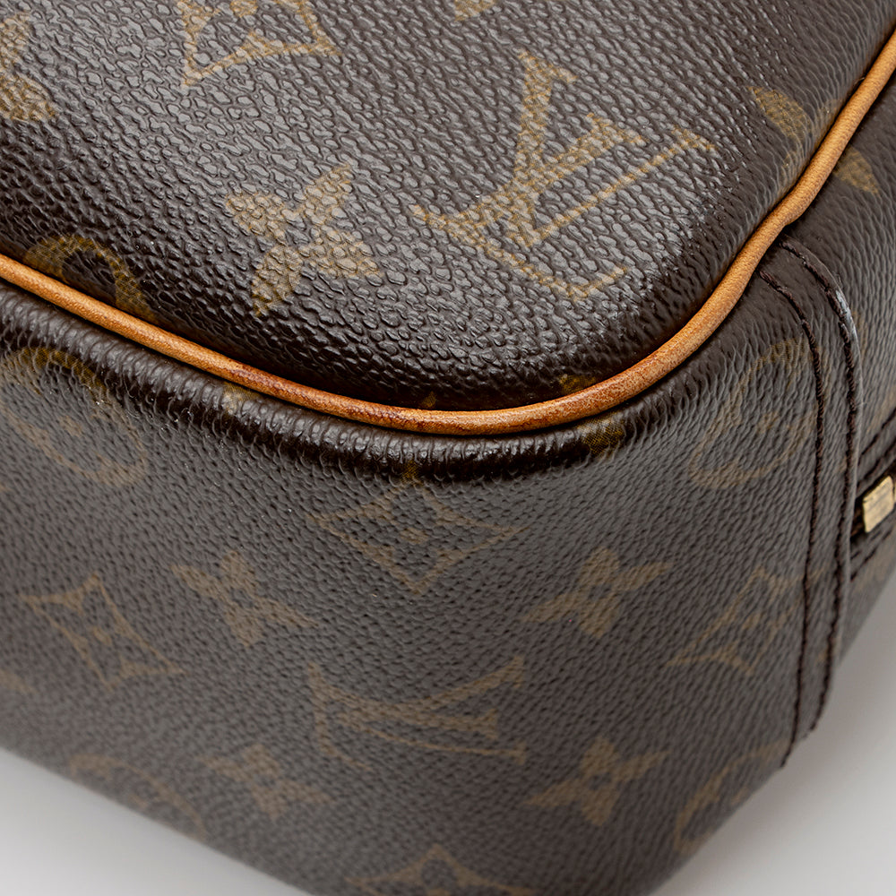 Louis Vuitton Monogram Canvas Trouville Satchel (SHF-21506)