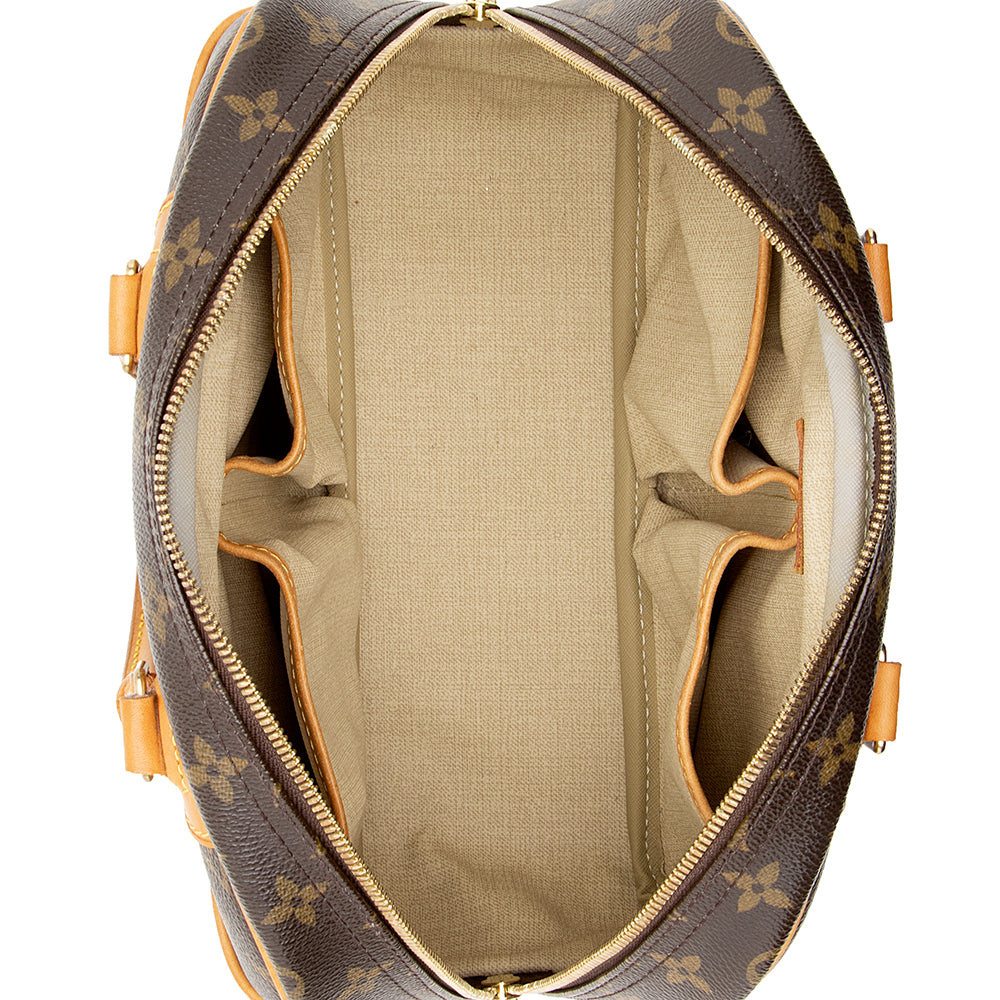 Louis Vuitton Monogram Canvas Trouville Satchel (SHF-21506)